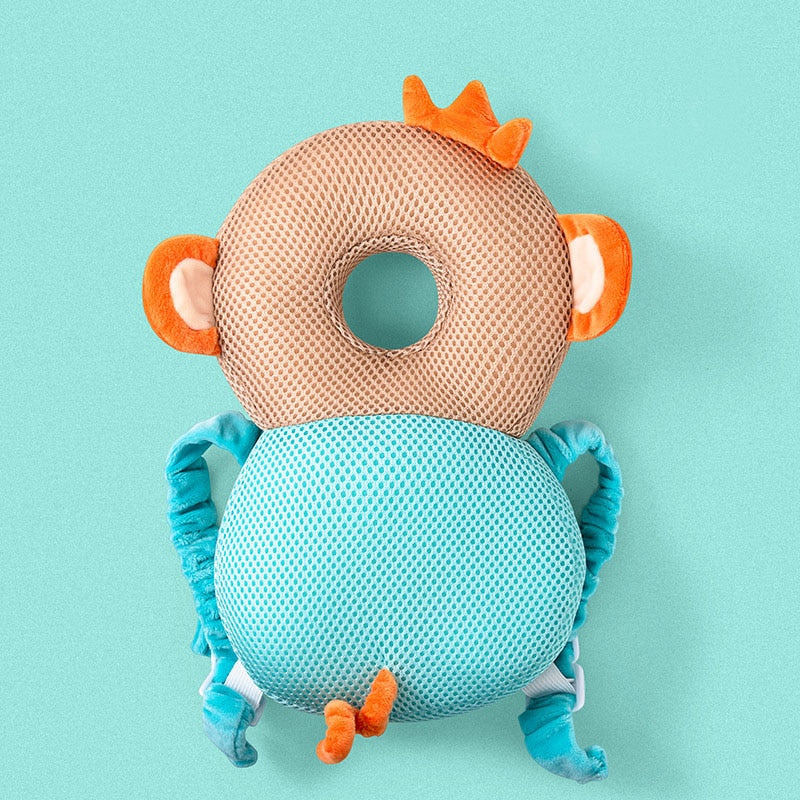 1-3T Toddler Baby Head Protector Safety Pad Cushion Back Prevent Injured Angel Bee Cartoon Security Pillows