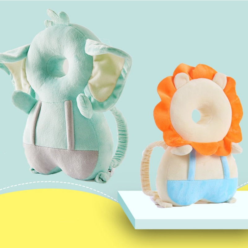 1-3T Toddler Baby Head Protector Safety Pad Cushion Back Prevent Injured Angel Bee Cartoon Security Pillows